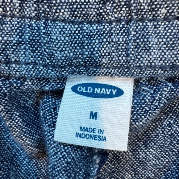 Old Navy Blue Athletic Shorts with Drawstring - Picture 2 of 3